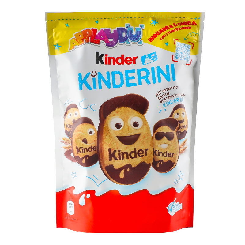 Печиво пісочне з молоком та какао Kinderini Kinder д/п