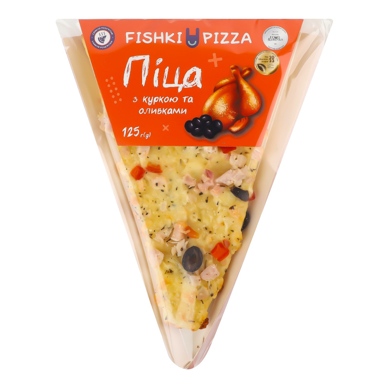 Піца з куркою та оливками Fishki Pizza м/у