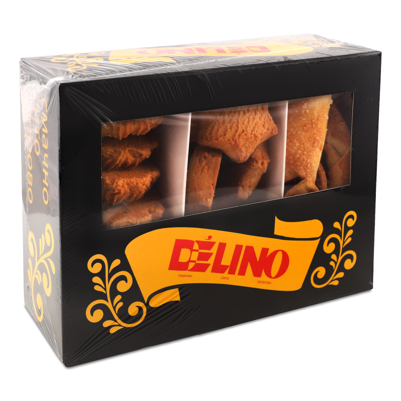 Печиво Асорті №1 Кокетливий мікс 500г Delino