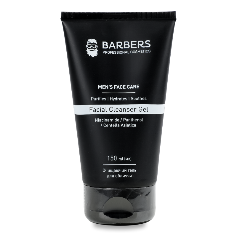 Гель д/обличчя очищаючий 150мл Барберс