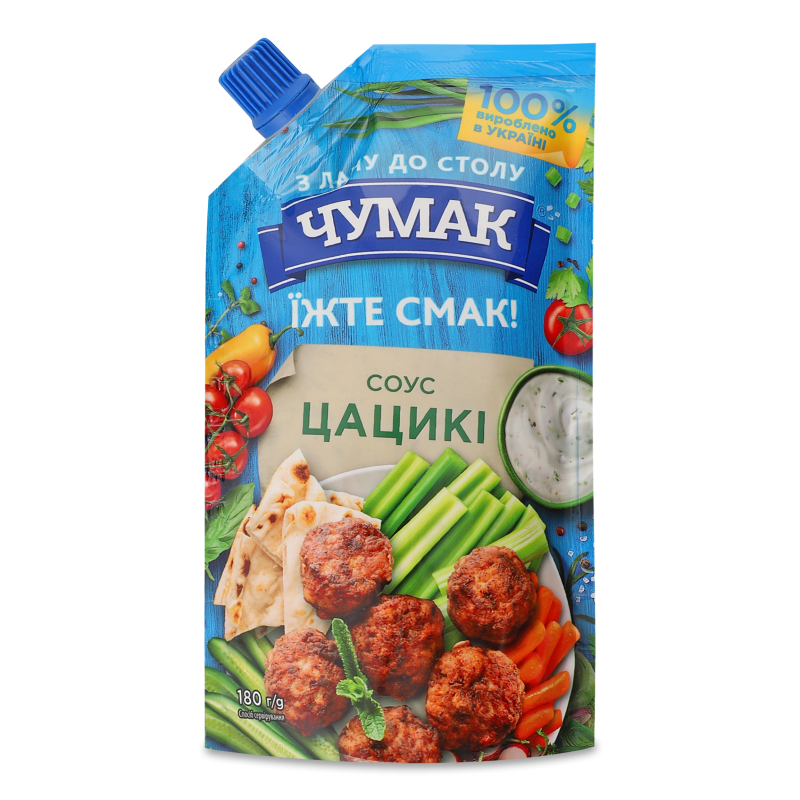 Соус Цацикі 180г д/п Чумак