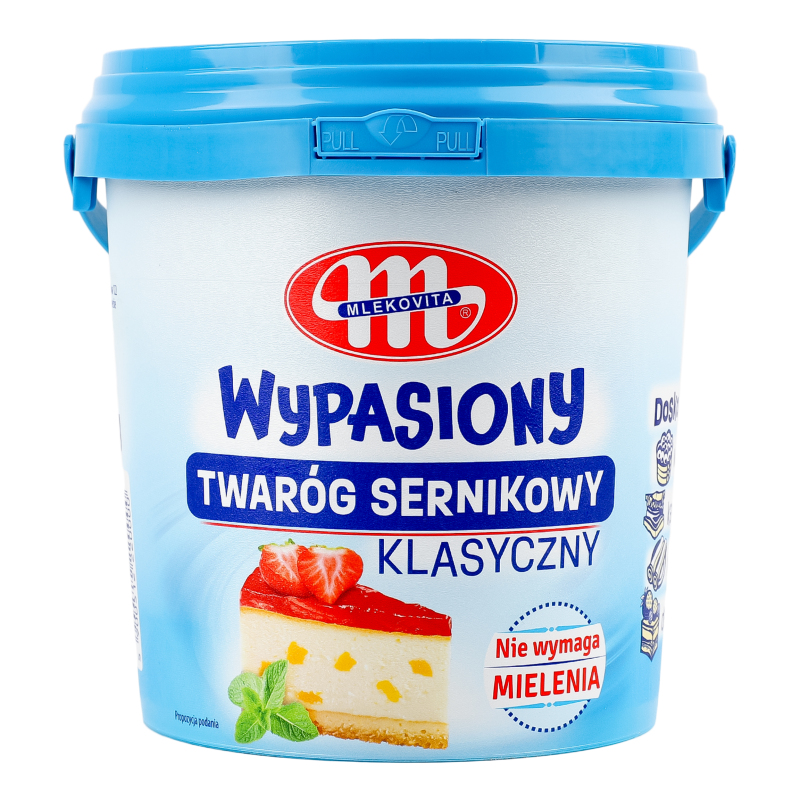 Сир 6.5% для випікання сирників Mlekovita відро