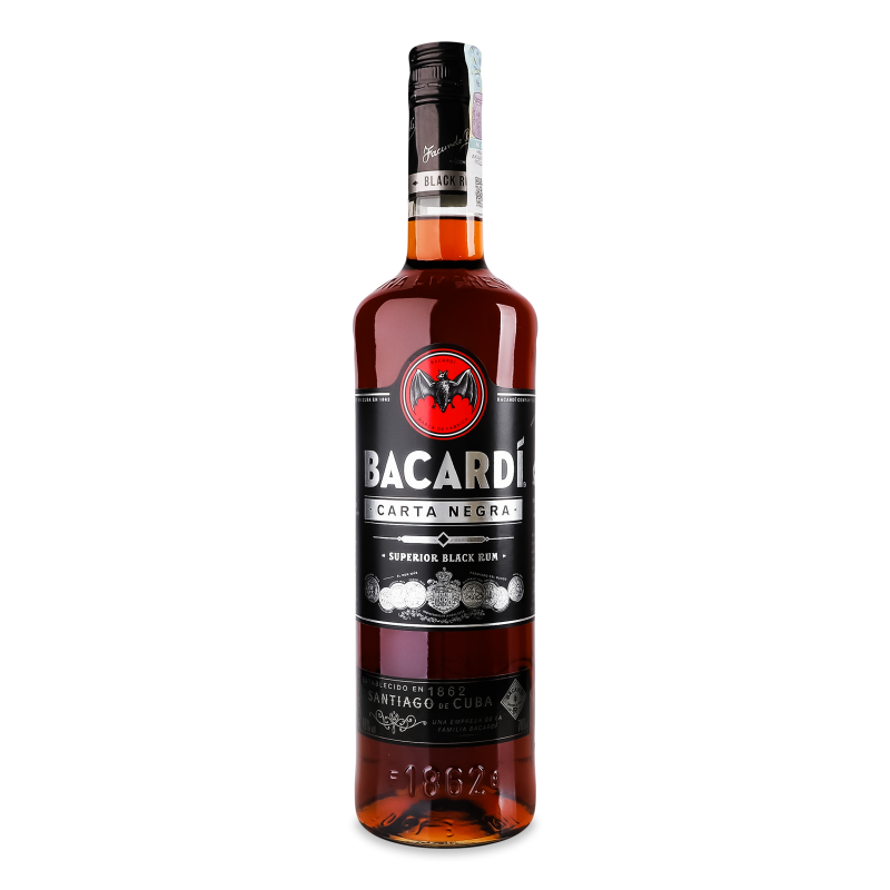 Ром Carta Negra 40% 0,7л Bacardi