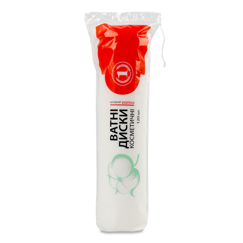 Диски ватні 120шт ТМ “1”