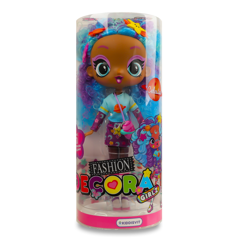 Іграшка Лялька Фешн Селестія з аксесуарами 28см Decora Girlz