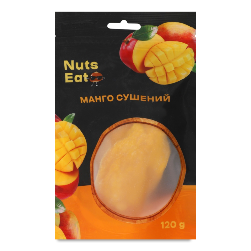 Манго сушене 120г д/п Nuts Eat