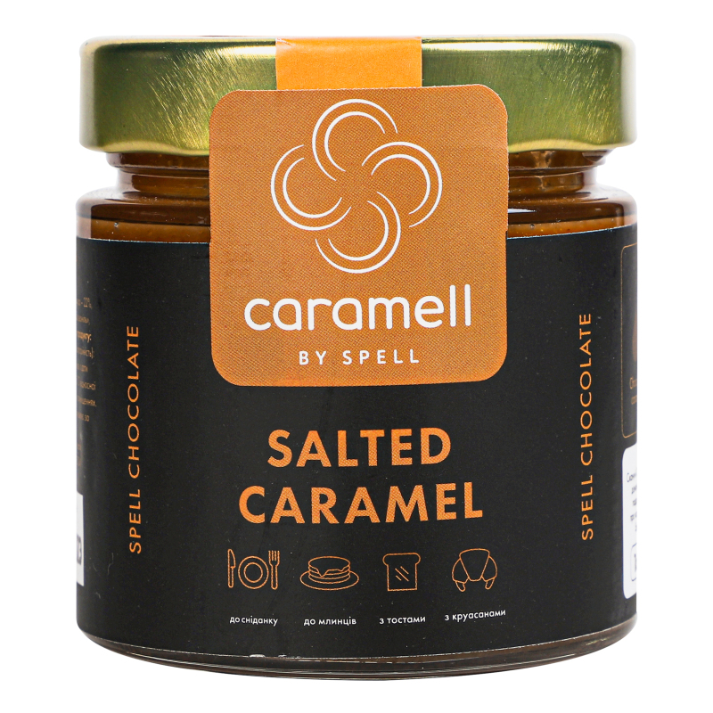 Паста кондитерская Соленая карамель с ванилью Spell с/б 250г Spell ...