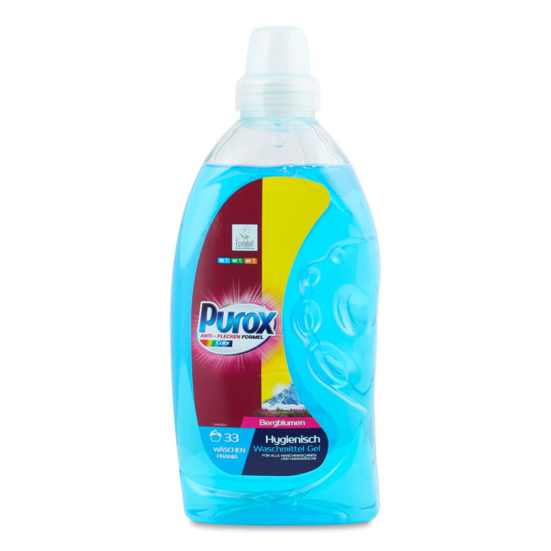 Гель д/прання Колор 1л Пурокс