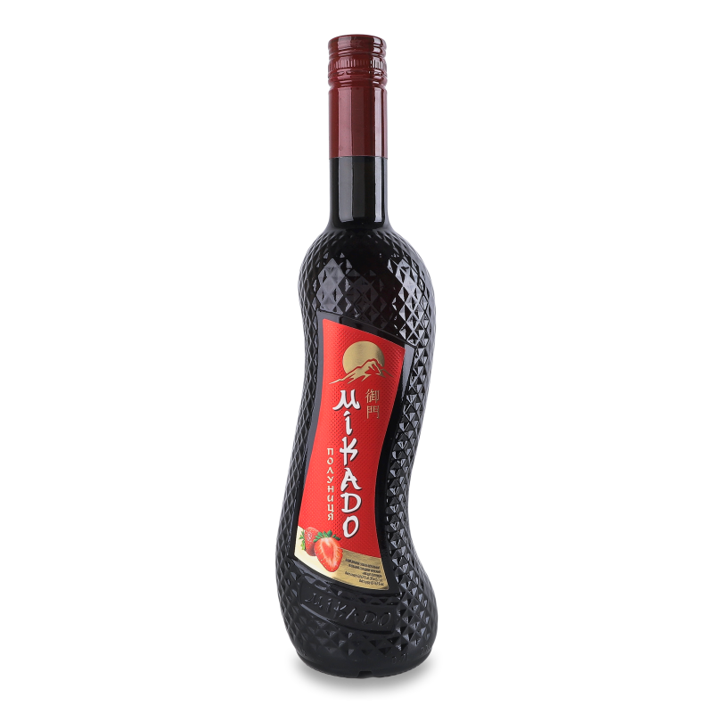 Напій винний Полуниця червоний солодкий 6-6,9% 0,7л Mikado