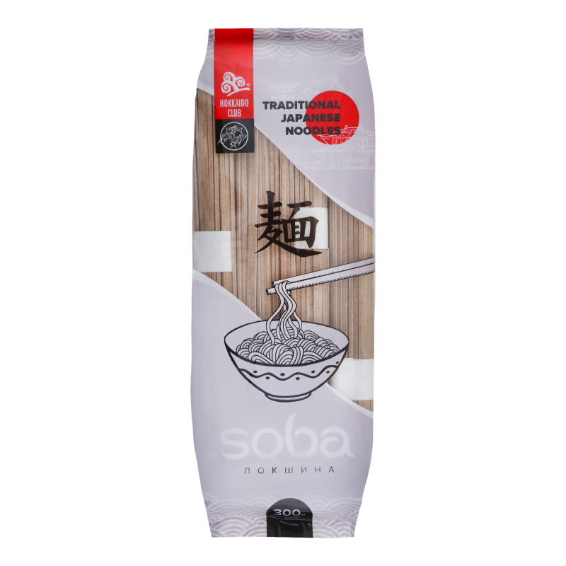 Лапша Soba Hokkaido club м/у 300г Hokkaido club(4820172440994): купить ...