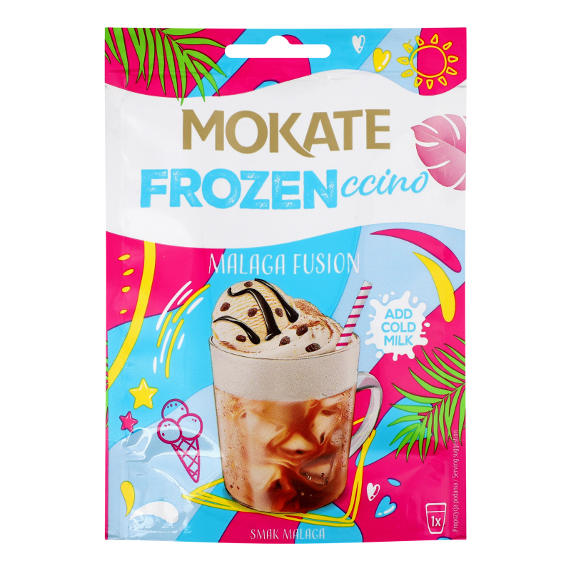 Напій кавовий розчинний Malaga fusion Frozenccino Mokate д/п