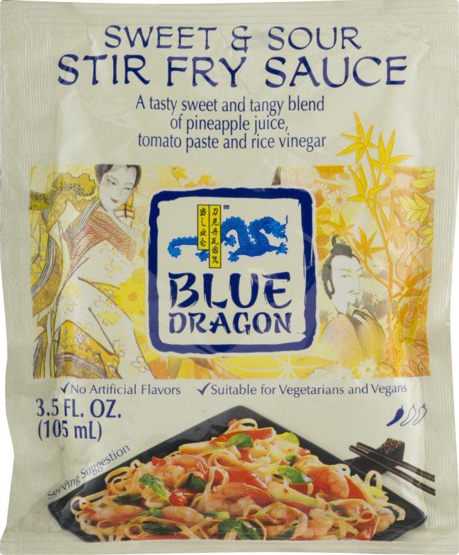 Blue Dragon Sweet & Sour Stir Fry Sauce Blue Dragon(711464506235