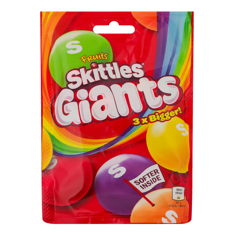 Драже Fruits Giants Skittles д/п