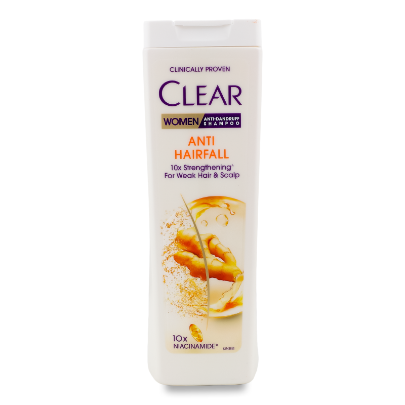 Шампунь Захист від випадіння волосся проти лупи 360мл Кліа