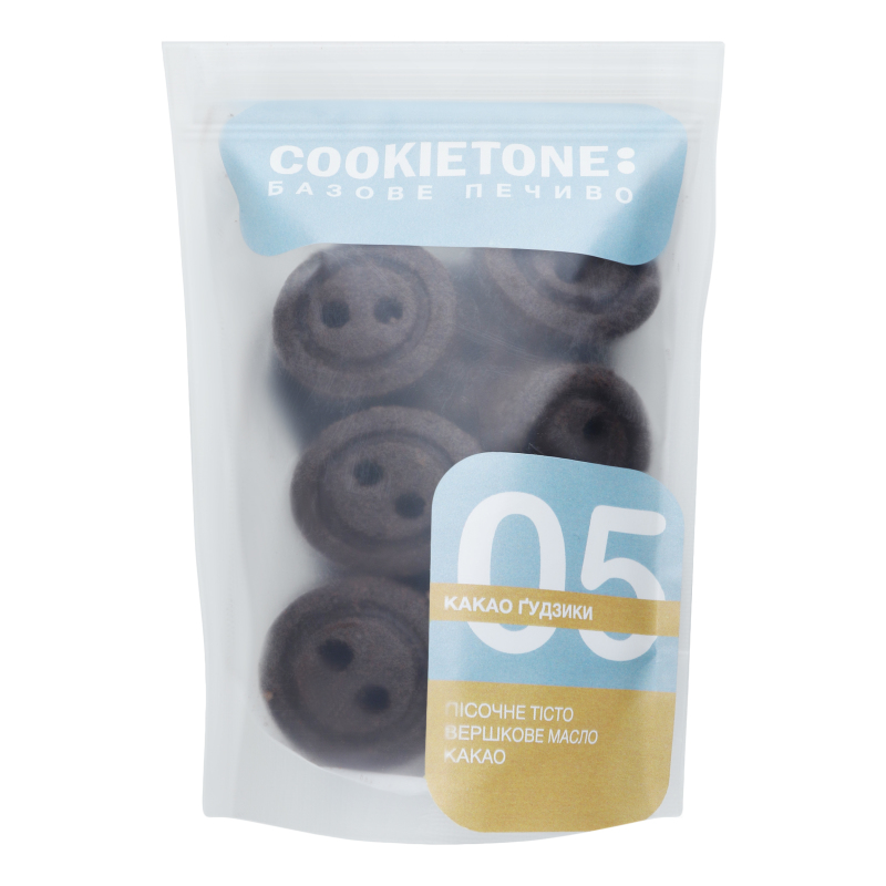 Печиво здобне Ґудзики какао Cookietone д/п
