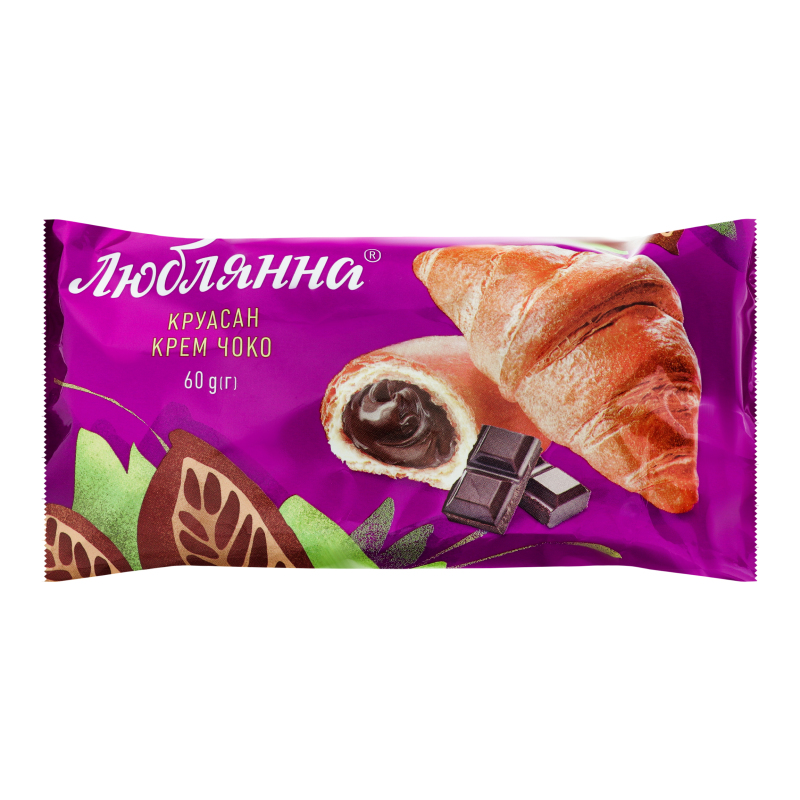 Круассан Крем чоко Люблянна м/у 60г Люблянна(4820182335433): купить в ...