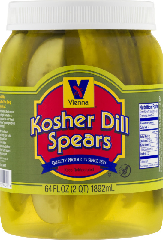 Vienna Kosher Dill Spears Vienna(70723552308) customers reviews