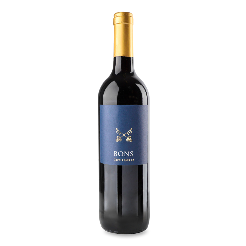 Вино червоне сухе 12% 0,75л Bons