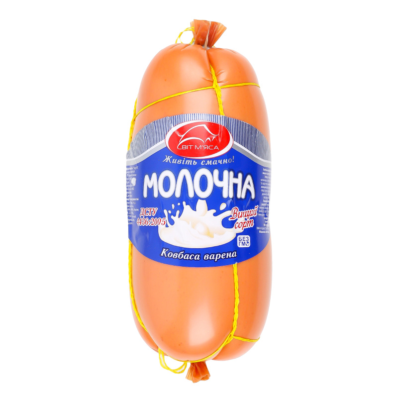 Ковбаса варена Молочна Світ М'яса в/с кг