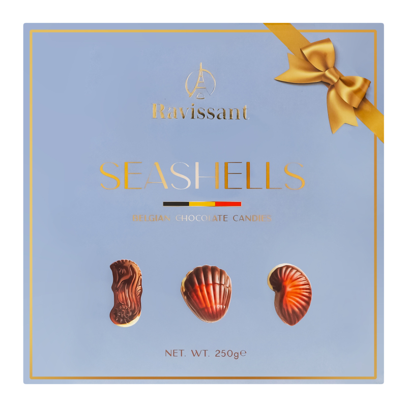 Цукерки шоколадні Seashells Ravissant к/у
