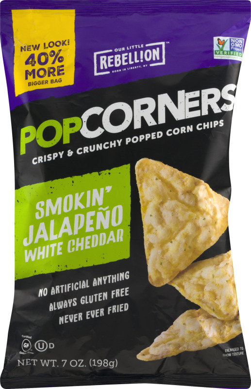 PopCorners Smokin' Jalapeno White Cheddar Flavor PopCorners