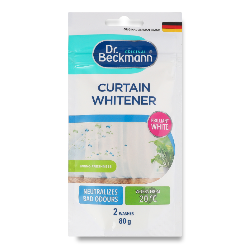 Відбілювач д/гардин і занавісок 80г Др.Бекман
