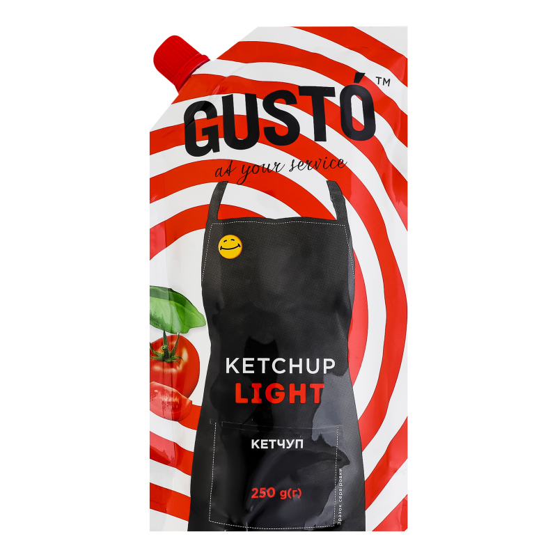 Кетчуп Light Gusto д/п
