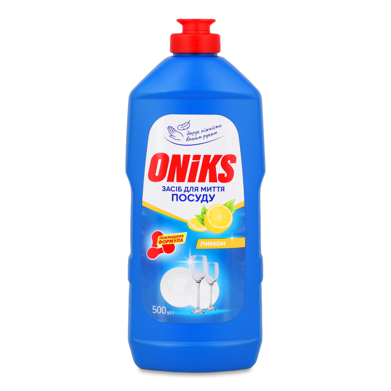 Рідина д/миття посуду Лимон 500г Онікс