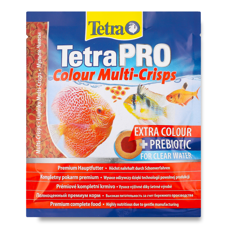 Корм д/акваріумних риб PRO Colour д/яскравого забарвлення чипси 12г Tetra