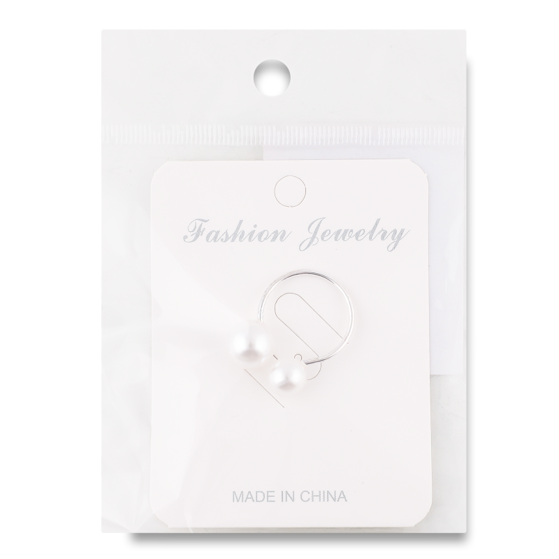 Каблучка з штучними перлами та камінцями FHF25618M19