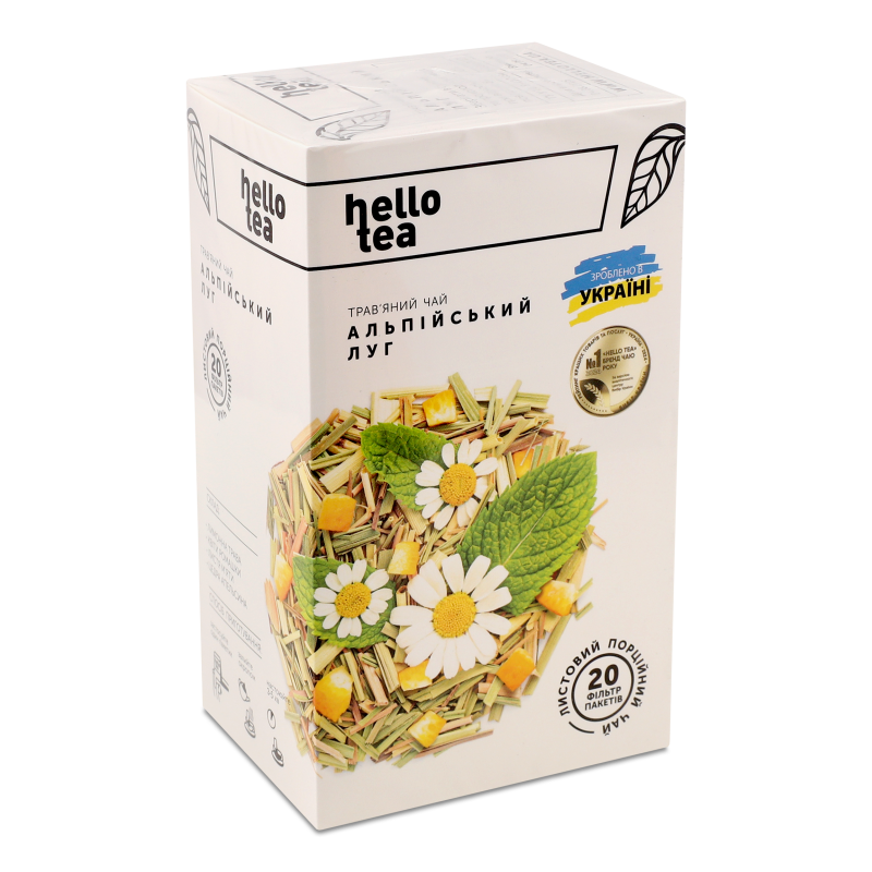 Чай трав”яний Альпійський луг 20*2г Хелоу тіа
