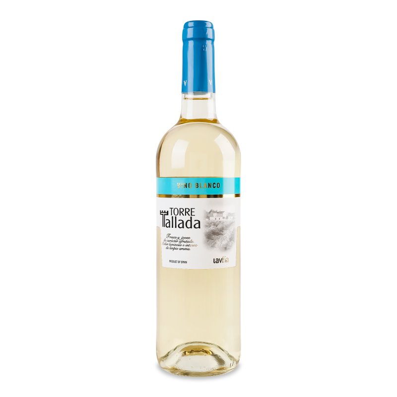 Вино біле сухе 11,5% 0,75л Torre Tallada