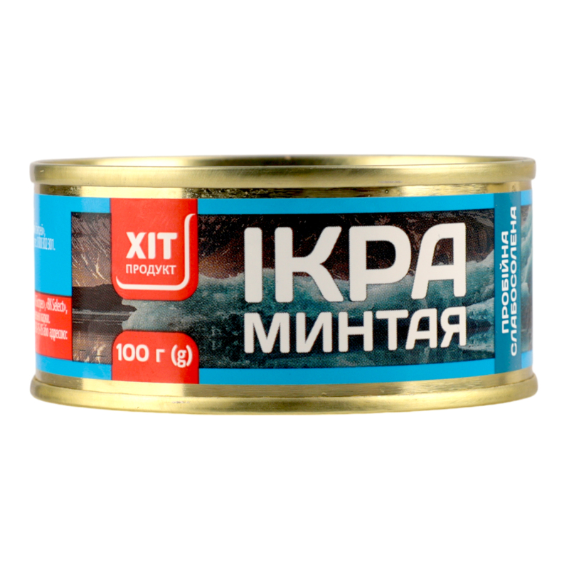 Ікра минтая пробійна Хіт продукт сл/с з/б