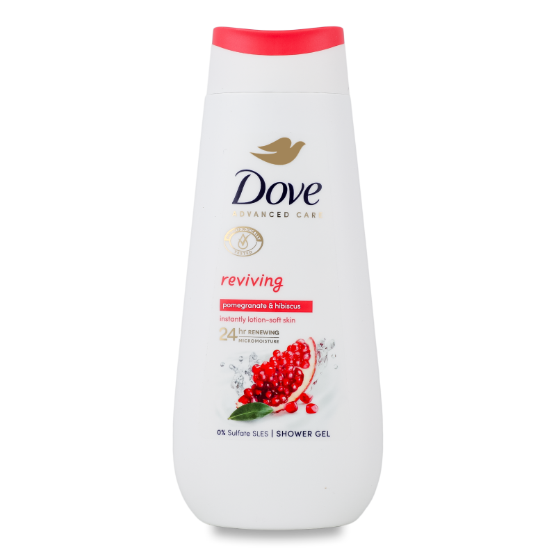 Крем-гель д/душу Пробудження почуттів 225мл Дав