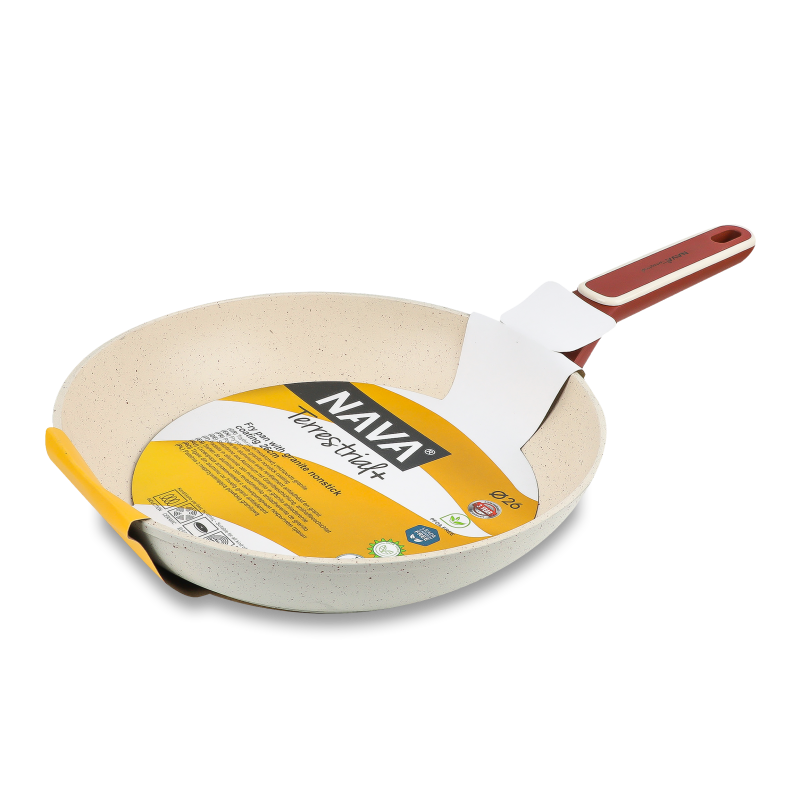 Сковорода Terrestrial керамічне антипригарне покриття 26см 10-144-303 Nava