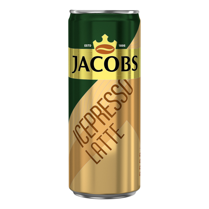 Напиток молочный с кофе Icepresso Latte Jacobs ж/б 250мл Jacobs
