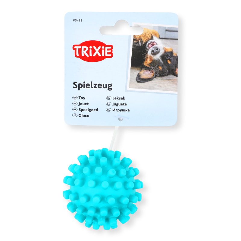 Іграшка д/собак М”яч вініл з шипами 6,5см Тріксі