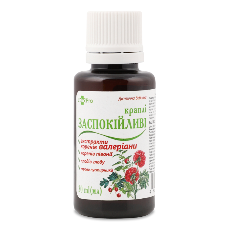 Краплі Заспокійливі 30мл ЛекоПро