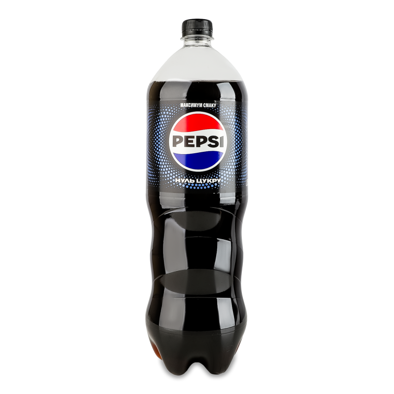 Напій безалкогольний Блек сильногазований 1,75л пет Pepsi