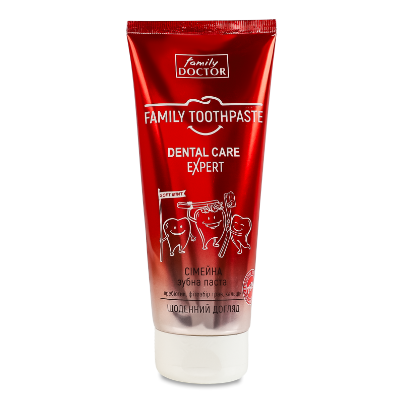 Паста зубна Dental care 250г Family Doctor