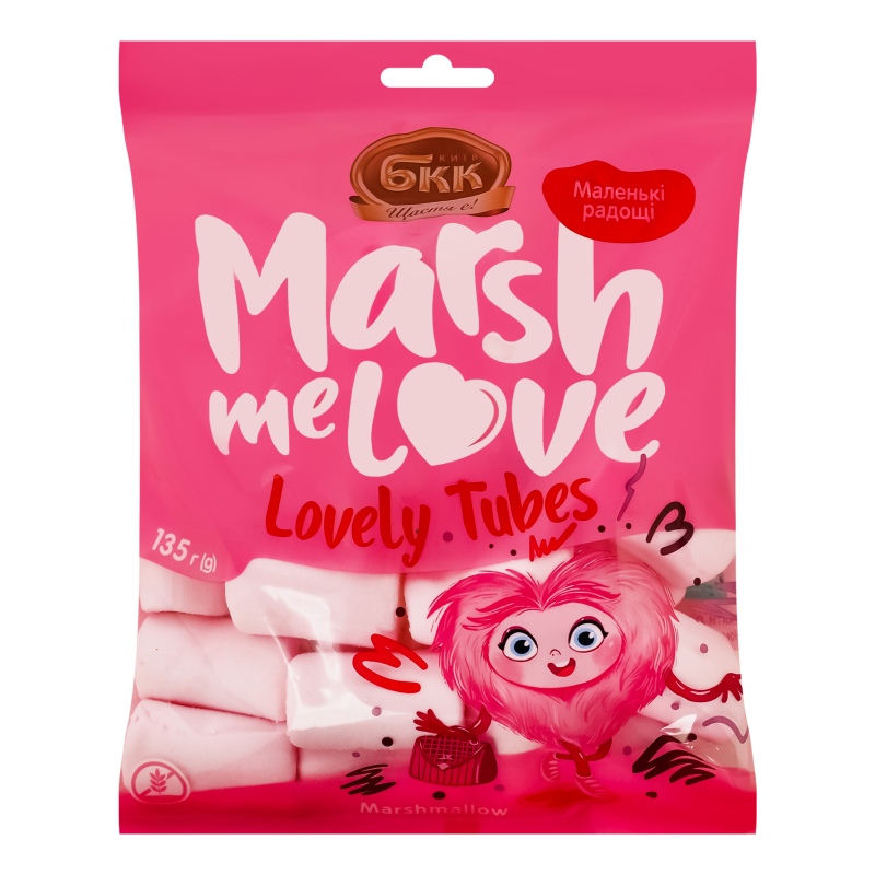 Маршмеллоу Lovely Tubes Київ БКК м/у 135г Київ БКК(4820205874048 ...