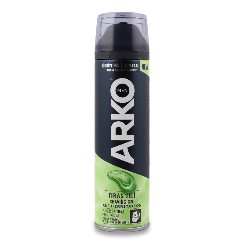 Гель д/гоління Anti-irritation 200мл Arko