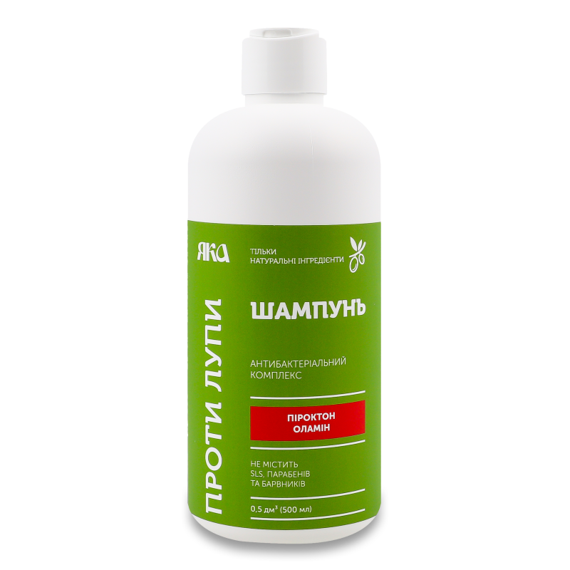 Шампунь проти лупи 500мл Яка
