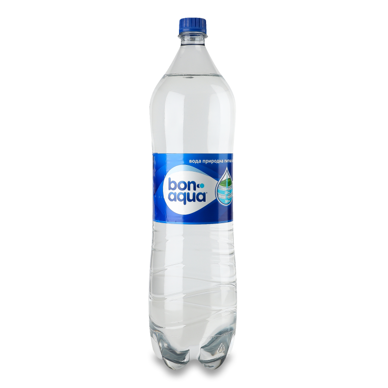 Вода питна газована 1,5л пет BonAqua