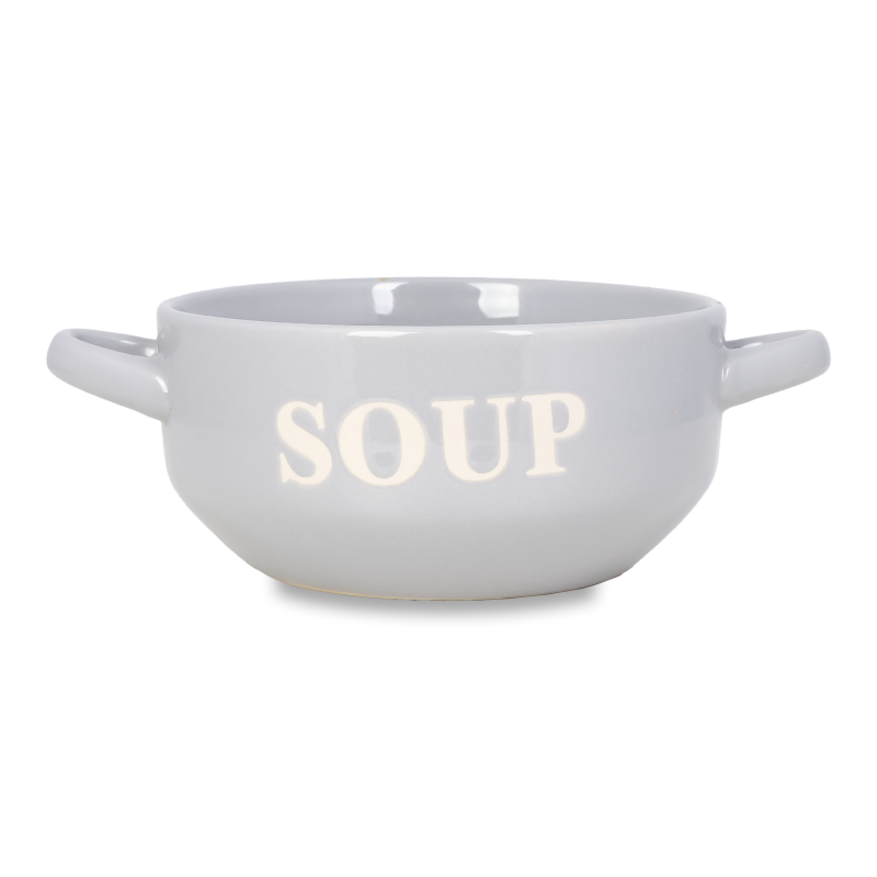 Бульйонниця Cream 700мл сіра кераміка Ardesтo