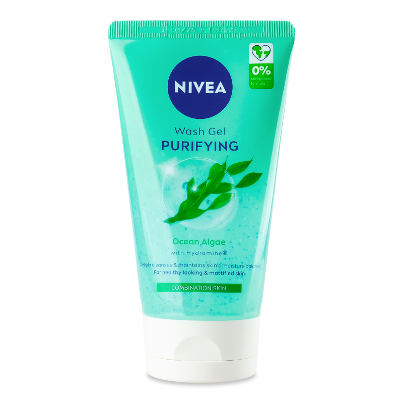 Гель д/вмивання Очищуючий д/комбінованої шкіри 150мл Nivea