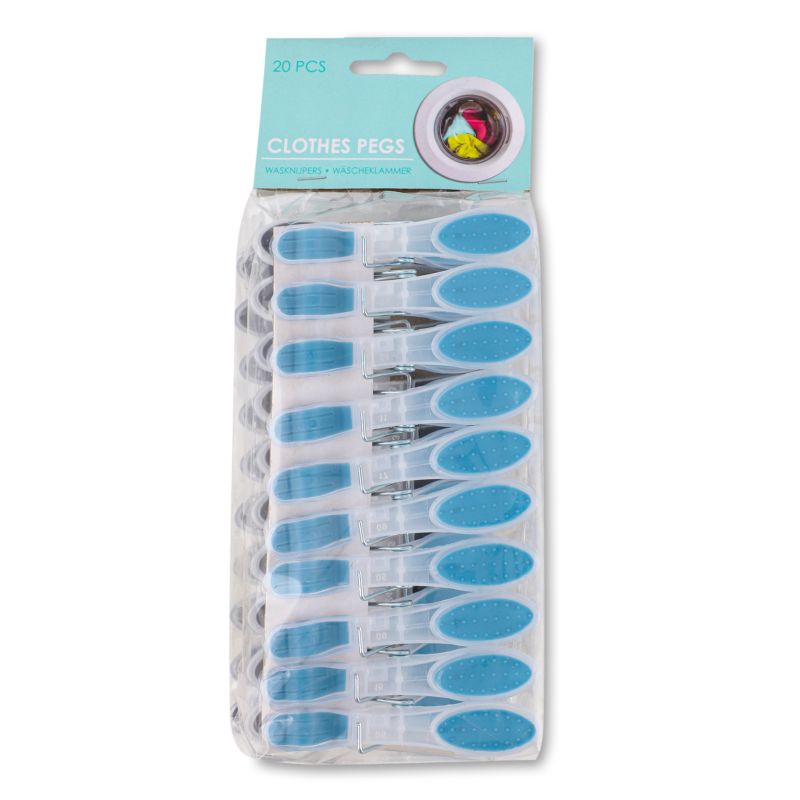 Прищіпки д/білизни пластик 20шт 101002670 Ultra Clean