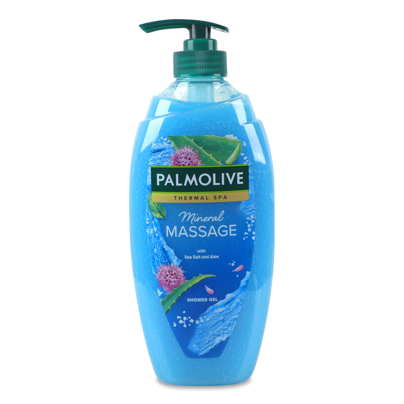 Гель д/душу Thermal Spa Massage з морською сіллю та алое 750мл з дозатором Palmolive