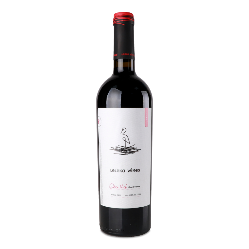 Вино Odesa Black червоне сухе 12% 0,75л Leleka Wines