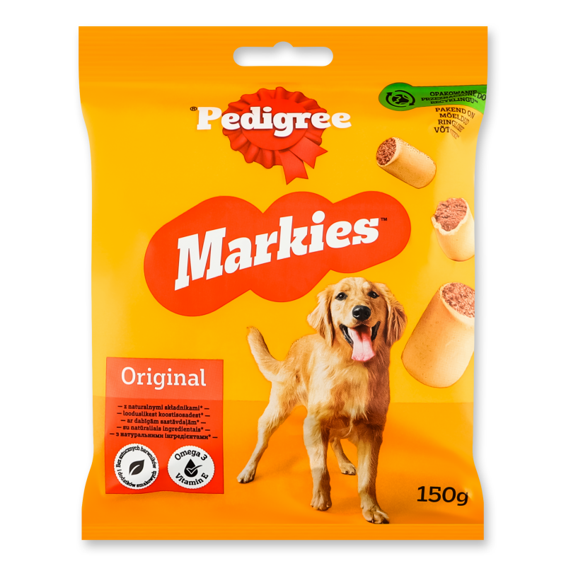 Печиво д/собак Markies 150г Pedigree
